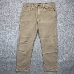 Proof Rover Pants Straight Men's‎ 33x30 (33x29) Tan Brown Huckberry P-530009